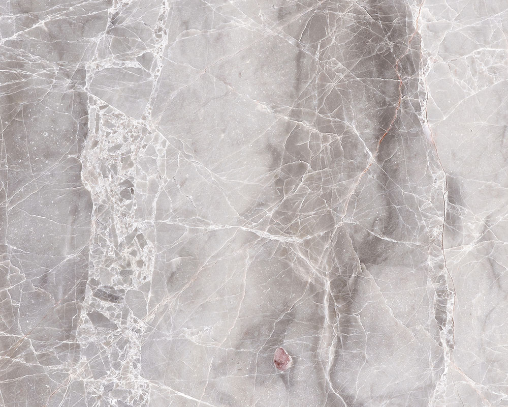 Grey Flurry — natural stone slab for custom countertops and tables