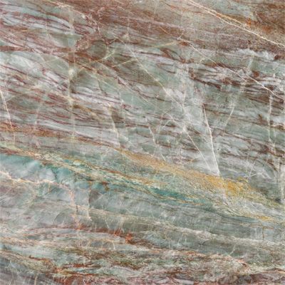 Green Fire — natural stone slab for custom countertops and tables