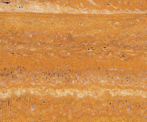 Travertine Yellow — natural stone slab for custom countertops and tables